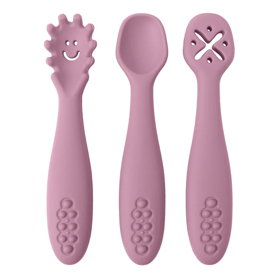 Silicone Spoon/Fork Set