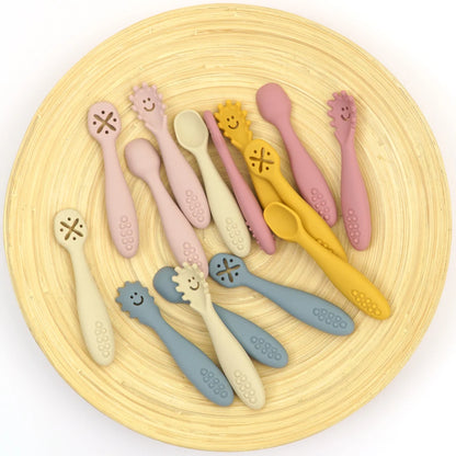 Silicone Spoon/Fork Set