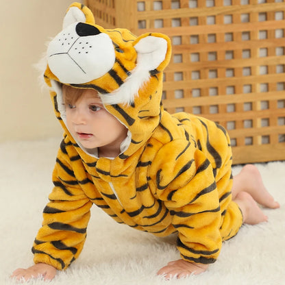 Hooded Animal Jumpsuit